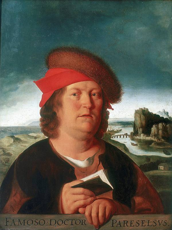 Portrait of Paracelsus, after Quentin Massys