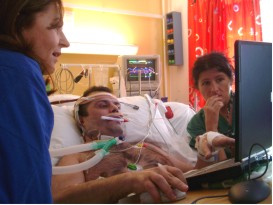 ECMO machine used for extracorporeal membrane oxygenation