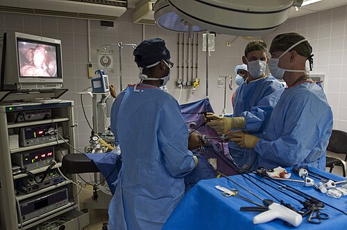 Laparoscopic cholecystectomy procedure