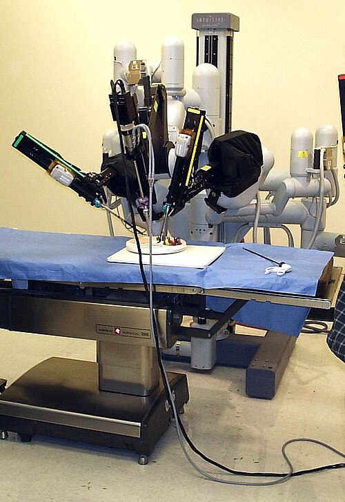 The da Vinci robotic surgical system