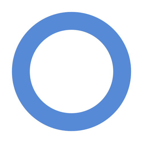 Blue circle, the universal symbol for diabetes