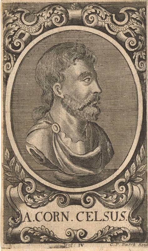 A later engraved portrait of Aulus Cornelius Celsus